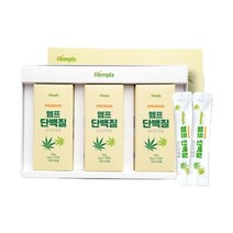 헴플라 햄프씨드 프로틴파우더 유산균 단백질분말 SET (3g*10포*3박스), 1세트, 3g, 3개
