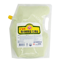 오뚜기 오쉐프 와사비마요 드레싱, 4개, 2kg