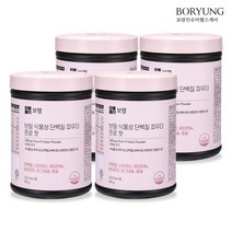 보령 프로핏 소화잘되는 식물성단백질 파우더 560g x 4통, 4개 (560g x 4)