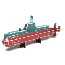 크래커플러스 3D 입체 퍼즐 잠수함 IQ 집중력 취미, 단품, 상품선택