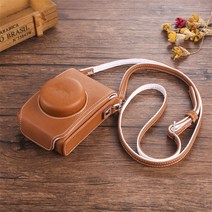 적합 Leica D-Lux7 카메라 가방 Typ109 가죽 케이스 Leica C 럭스 보호 케이스 C 단일 어깨 사진 가방 Dlux6 5 Crossbody Typ112 레트로 특별, Leica Dlux6/5/4 전용 [브라운]