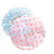 헤어캡 샤워 드라이 헤어캡 머리고정캡 염색캡 물튀김방지 비닐캡 색랜덤