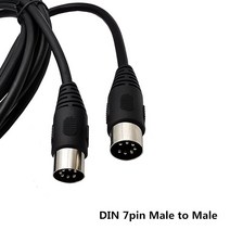 미디컨트롤러 컨트롤러 인터페이스 7 핀 DIN 미디 1M 3M, 2.3m