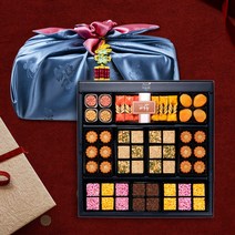 진정따옴 한과선물세트 담양한과 고급 전통 수제 유과 약과 실속형 선물용 한과 설 명절 선물세트 보자기, 선택5)선물세트_5호