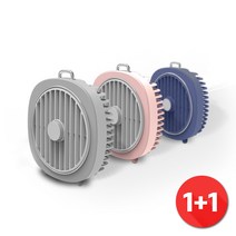 무디 토네이도 탁상용 선풍기 써큘레이터 1+1, 네이비+핑크, 없음