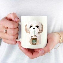 머그컵제작 머그컵인쇄 디자인머그컵 카페컵 시추, 중간