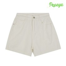 파파야 PAPAYA 면 반바지 PNKUSP213B