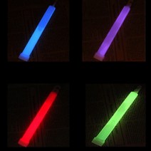 서후네 [2+2] 다용도 컬러 야광 라이트 스틱 야광봉, 4개, 연보라