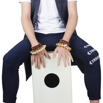 젬베 Ammoon 수제 드럼 너트 쉘 팔찌 핸드벨 djembe 아프리카 드럼 콩가, 없음