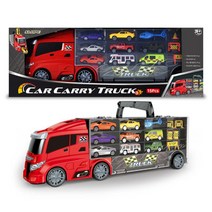 미니카보관 카캐리어 파워 슬로프트럭 카in카 트레일러 운송차