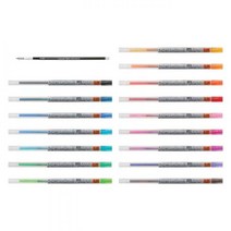 스타일핏트 중성 심 UMR 리필 109 38 사무 실 유니 유니볼 스타일 볼펜 미쓰비시 홀더 연필 수입 용품 필기, 로즈핑크