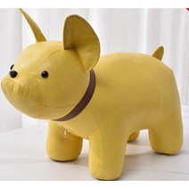 동물 스툴 애니멀 미니 의자 키즈 코끼리 강아지 송아지 인테리어 카페 미용실 네일샾, 강아지_엘로우