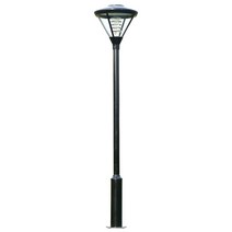 가로등폴대 3m LED 가로수 지주 기둥 별장 펜션 주택, 10 전체세트(램프헤드 램프폴 내장부품)