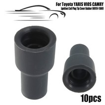 점화 코일Toyota YARIS VIOS CAMRY 용 스타트 코일 고무 점화 플러그 캡 커넥터 팁 커버 90919-11009 10, 한개옵션0