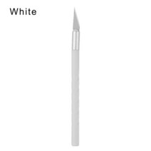 우드카빙키트 5개대 스테인레스 스틸 목재 조각 커터 루트 수제 드릴 밀링 치즐 도구, 07 White 5pcs
