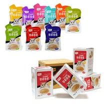 테비 쮸루쮸루 고양이간식 30g x 48개 9종, 종류:헤어볼