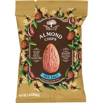 Temole Almond Chips Seasalt /구운과자/ VEGAN/비건과자/GLUTENFREE SNACK/글루텐프리 과자/, 1개, 40g