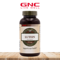 GNC 루테인 지아잔틴 이산화티타늄 20mg, 1개, 기본