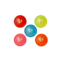 아식스 파크 골프 하이파워볼 X-LABO 이도류 파크골프공 파크볼 4피스 3283A102, 옐로우
