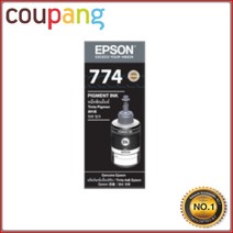 오케이전산 엡손정품 정품무한잉크 T774100 검정 L655 6 000매 M205, 1