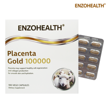 엔조헬스 뉴질랜드 양태반 100000mg 플라센타 골드 100 베지 캡슐, 3박스, 100캡슐