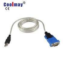 컴퓨터 및 coolmay 텍스트 plc 프로그래밍 라인의 USB 포트를 통한 RS232 직렬 포트 케이블, 한개옵션0