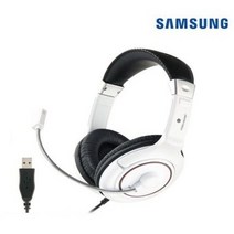 삼성전자 SHS-150UW PC헤드셋 게이밍 수업용 학습용 개인용 헤드셋 화이트 (1개), 화이트 헤드셋