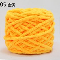 100g/공 다채로운 거친 양모 원사 원사 두꺼운 원사 수제 DIY 스카프 라인에 대한 셔닐 혼합 스레드, 10 05