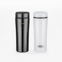 콘트라 400ml 스텐텀블러 홍보물품 제작, 블랙