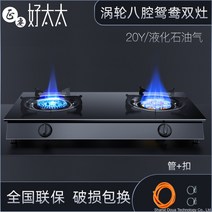 LPG 가스레인지 터보 초강력 고화력 2구 가스렌지 고출력 중식 레인지, G