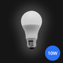 E26 소켓 LED 전구 10W 주광색(흰색빛 6500K), 8개