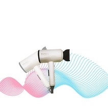 로고스 해머 1800 헤어드라이기 쿨샷, 화이트