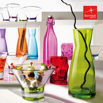 보르미올리 이탈리아산 레트로 컬러 유리병 보틀 4종중 택1, 보르미올리 지아라 보틀 1000ml (코랄)
