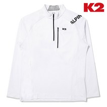 *본사직영* [K2 케이투] ALP 로고 긴팔 집업 티셔츠 KMP22201W2