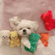 강아지 애착인형 하리보인형 5종세트, 옐로우