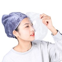 심비오시스 일회용 비닐 페이스 마스크 팩 커버 100매, 얼굴보습커버, 투명