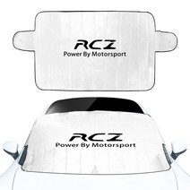 햇빛 가리개자동차 앞 유리 차양 커버 푸조 206 301 T9 RCZ, 18 For Rcz