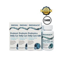 (엔조헬스) 3통 프로바이오틱스 데일리 케어 40B 프리바이오틱스 150mg 엔조제놀 70캡슐