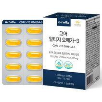 머거요 코어알티지 오메가3 1000mg x 60캡슐(1개월분), 60캡슐, 5개