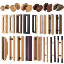 강화도어손잡이 유리문 상가 가마찌 우드 나무 원목, [B-11] GB 86-2(측면무늬)