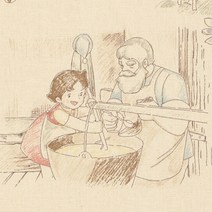 반마 유와 코튼린넨원단 하이디모던스토리 베이지톤, 1