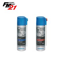 시마노 SP-003H 릴 스프레이세트 릴오일 릴구리스, 60ml, 1세트