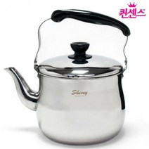 퀸센스 인덕션스텐주전자 3중바닥 보리차 녹차 대용량물끓이는주전자, 3L