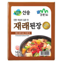 재래된장 묵은된장 촌된장 신송식품 14kg