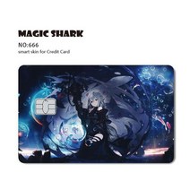 신용카드스티커 Magic Shark Cool Game 애니, 11 666_01 PVC_02 Small chip