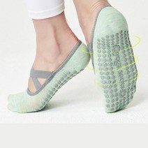 필라테스 요가양말 발가락 양말 리본 홈트 논슬립 미끄럼방지, 리본토우삭스 연핑크