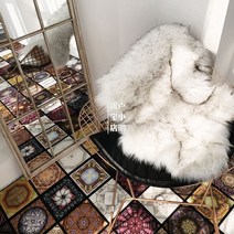미끄럼방지 동물 모양 러그 부드러운 발 매트 독특한 패턴 카펫 계단 침실 거실 소형 깔개