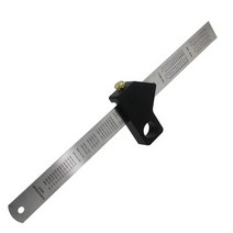 목공 diy 목공 앵글 스크 라이버 스틸 눈금자 포지셔닝 블록 라인 스크 라이버 게이지, 눈금자 검정색
