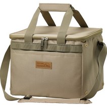 코멕스 다용도 고리가 달린 아이스쿨러백, 밀리터리 브라운, 15L