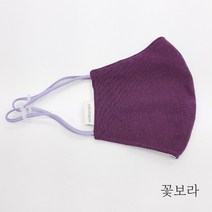 솔방울 공작소 핸드메이드 끈조절 오가닉 면 마스크_L, 1개, 꽃보라